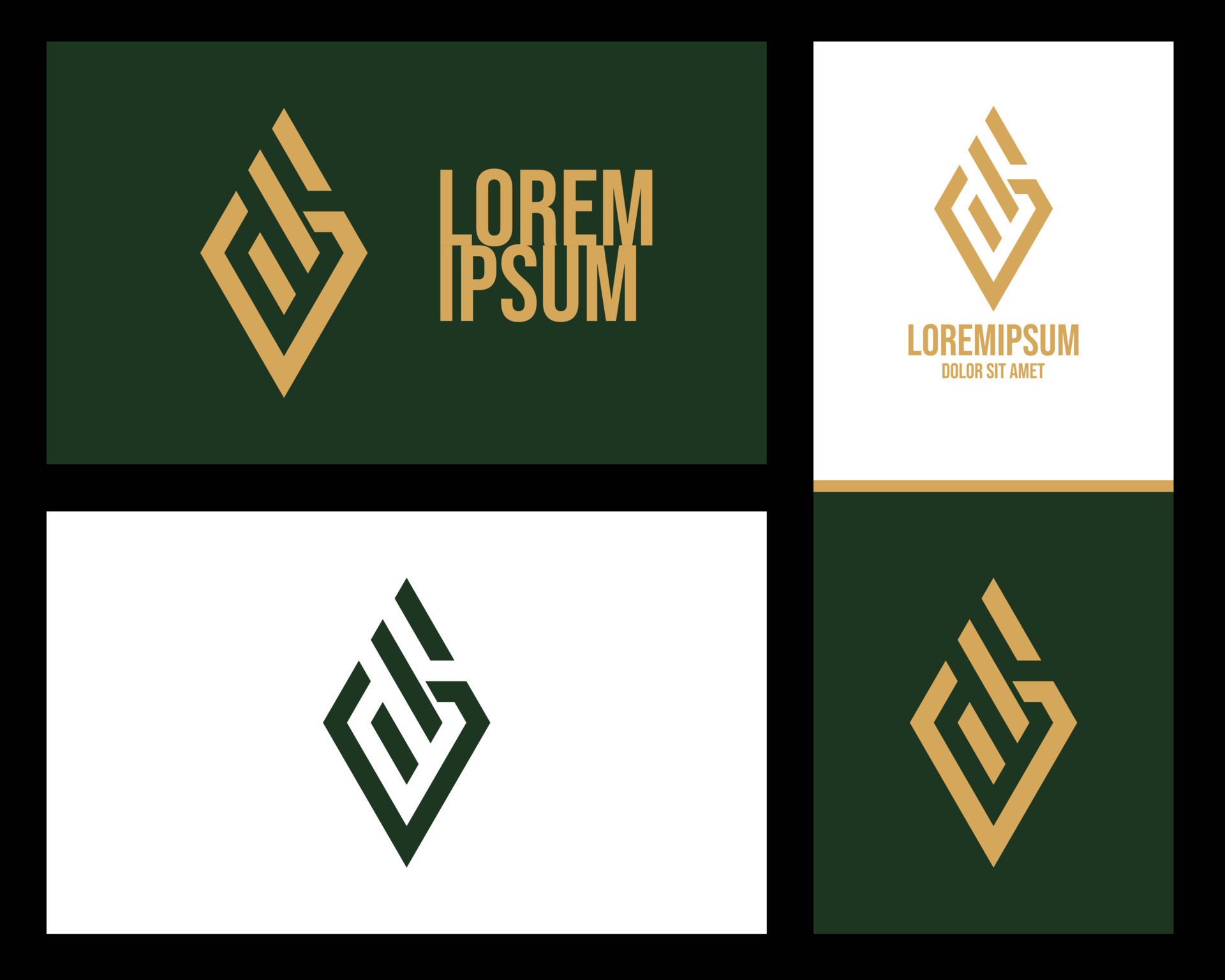Premium Vector  Monogram mg logo design, creative letter logo for business  and company