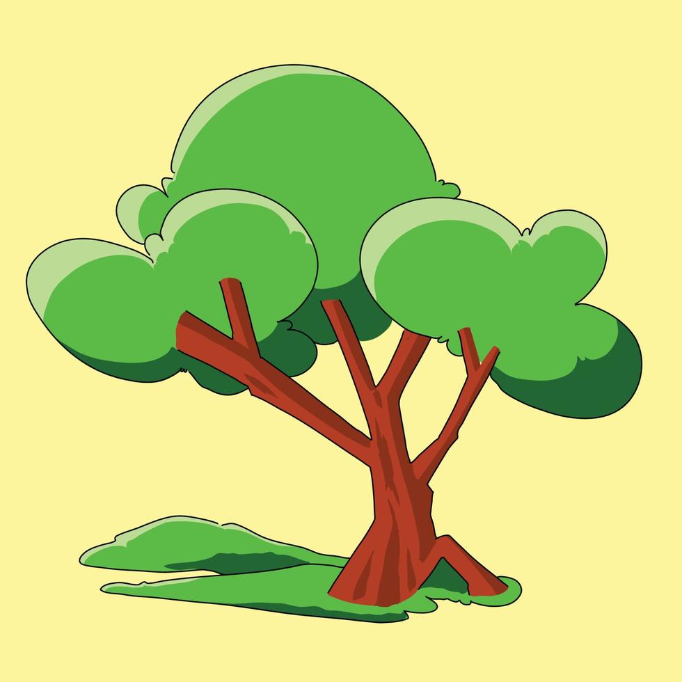 tree vector illustration