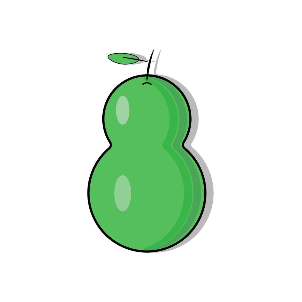 Guava. green icon design vector illustration