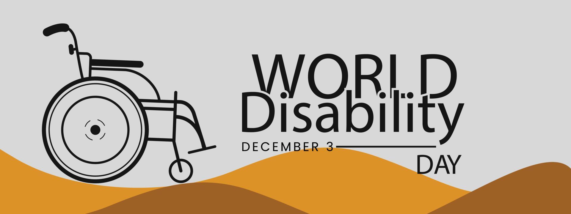 World Disability Day Design Background For Greeting Moment 15297529 Vector Art at Vecteezy