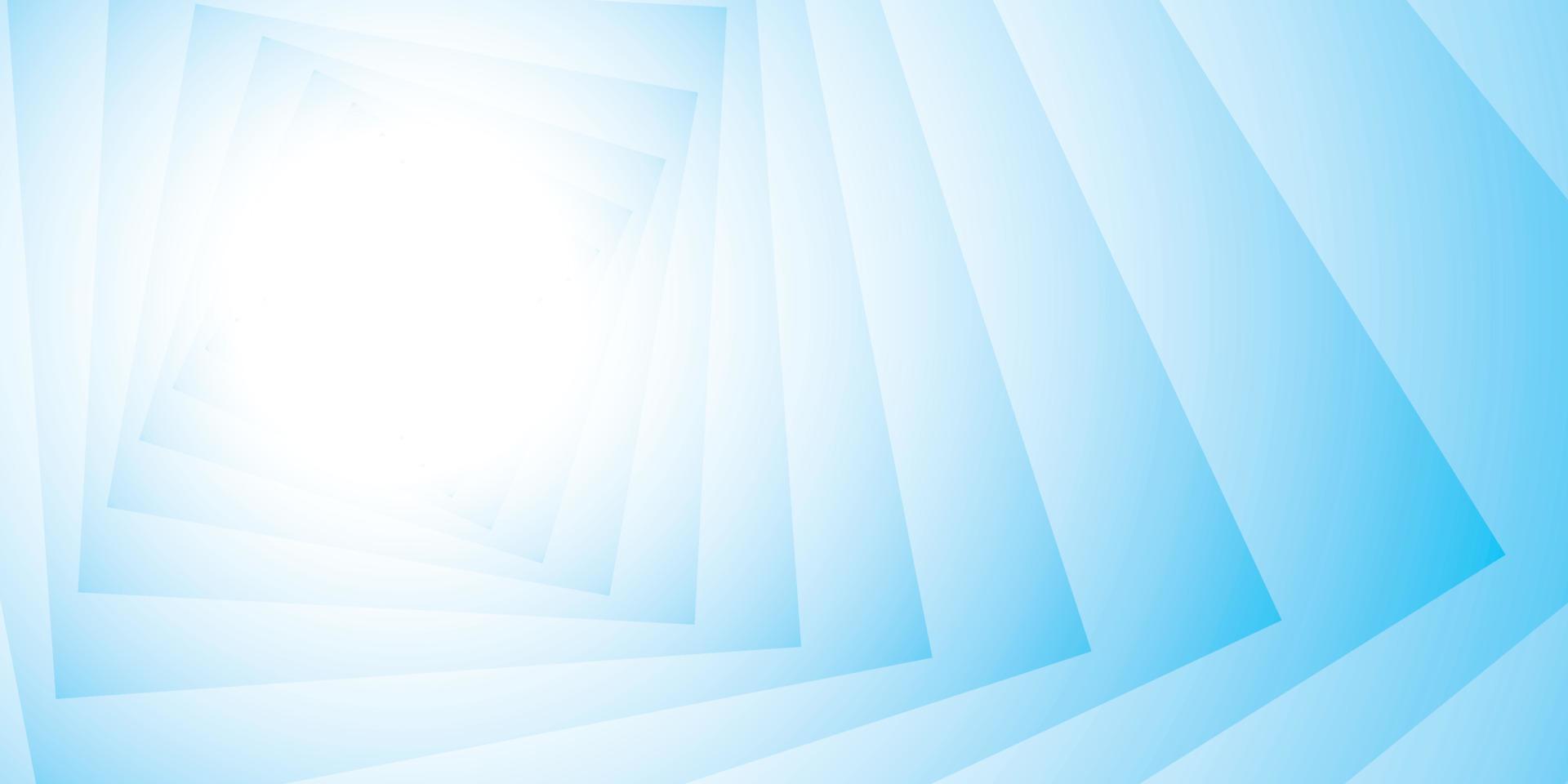 Abstract geometric white and blue color background. Vector illustration.