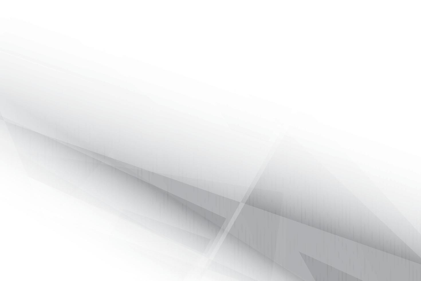 Abstract white and gray color background with geometric shape. Vector illustration.