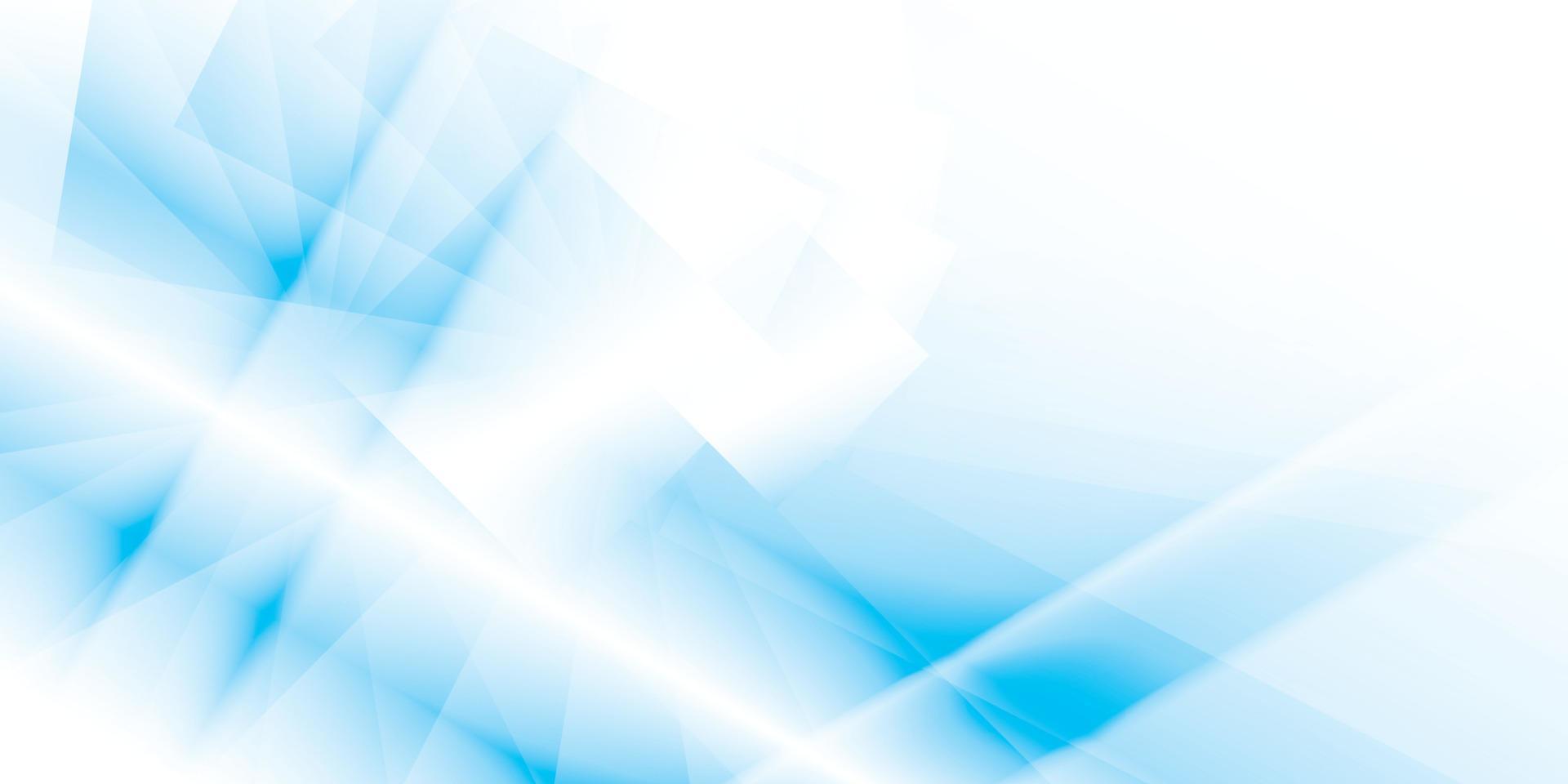 Abstract geometric white and blue color background. Vector illustration.