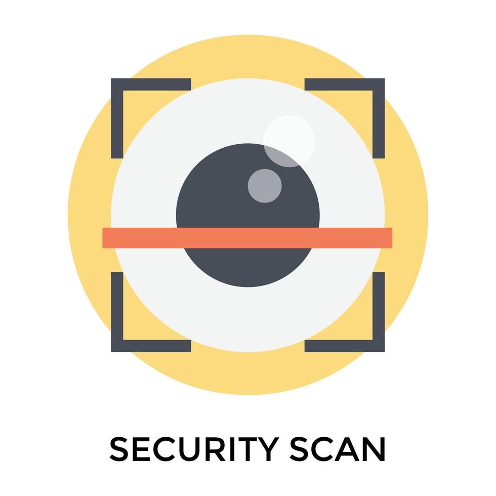 Trendy Security Scan 15304786 Vector Art at Vecteezy