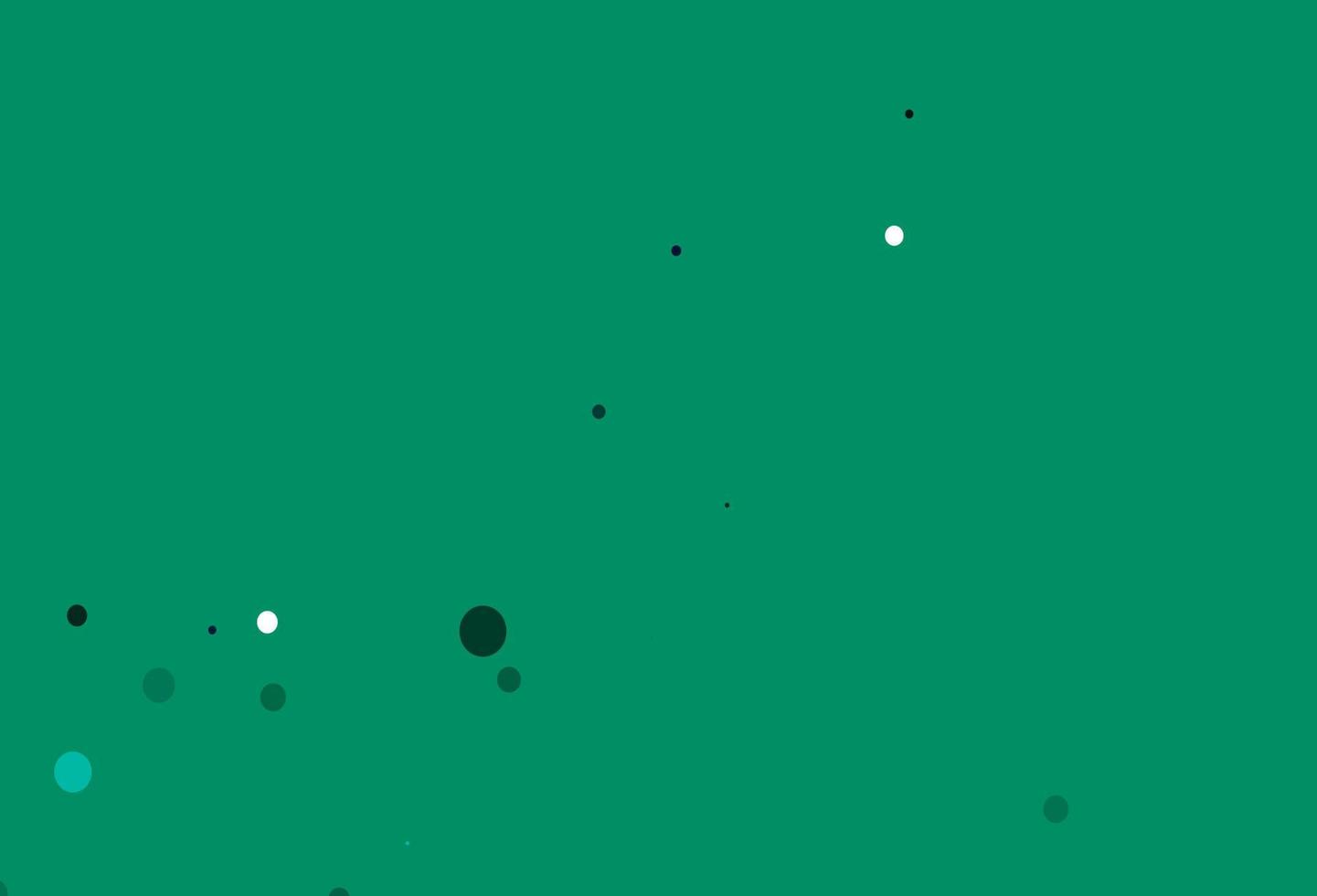 Fondo de vector azul claro, verde con burbujas.