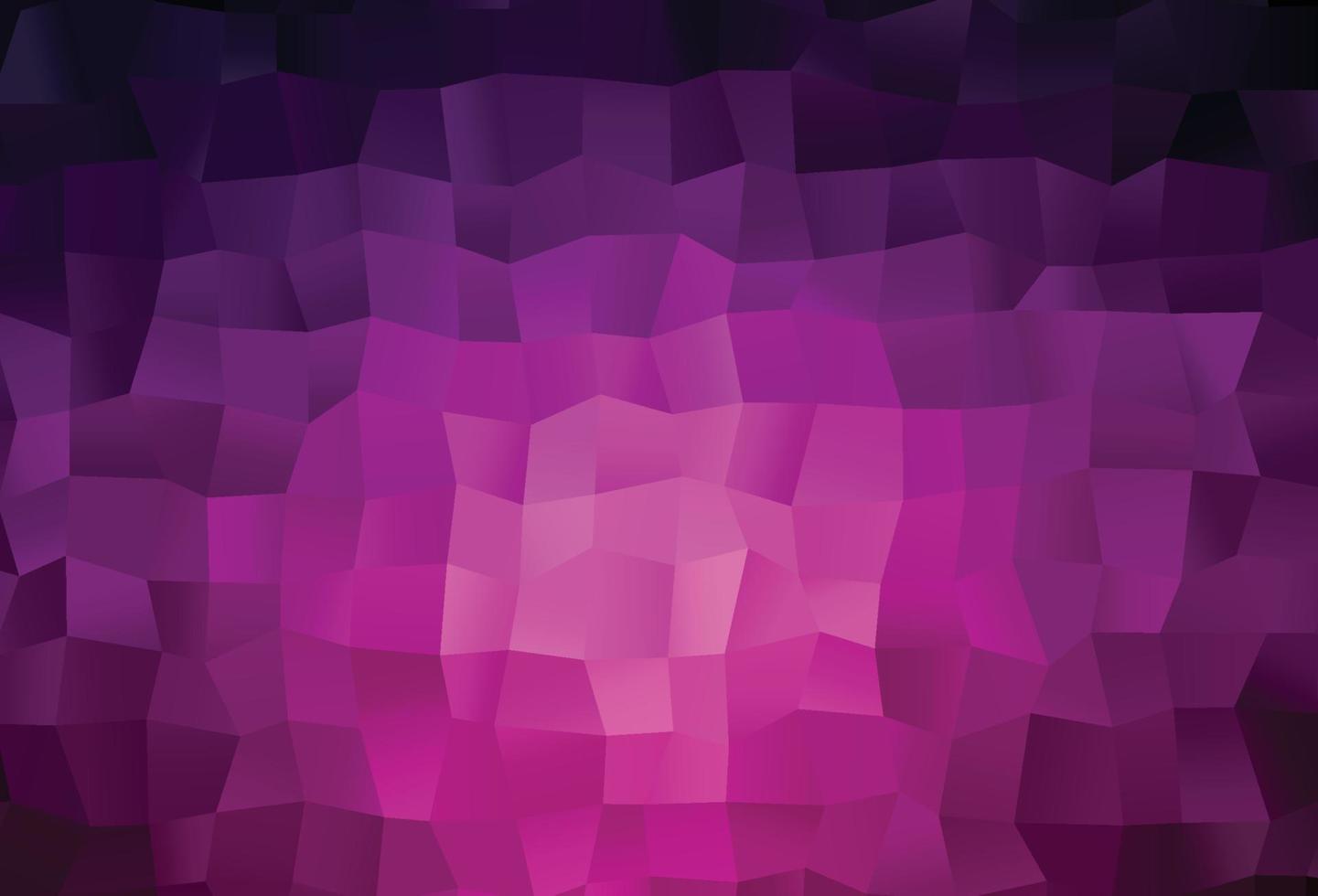 Dark Purple vector abstract polygonal cover.