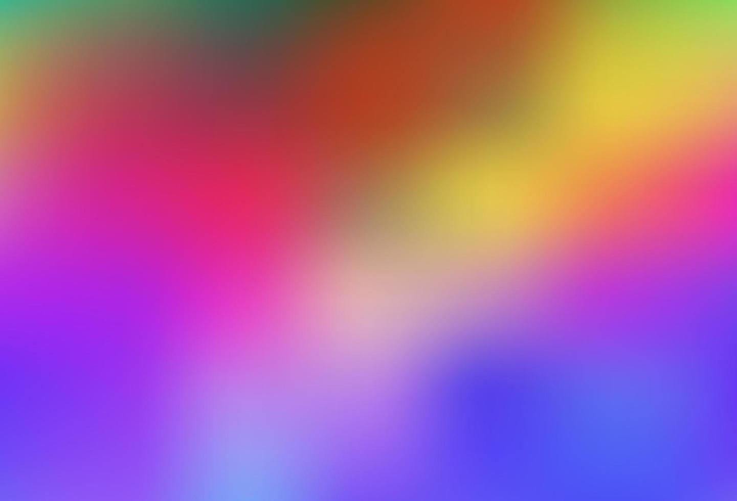 Light Multicolor, Rainbow vector blurred background.