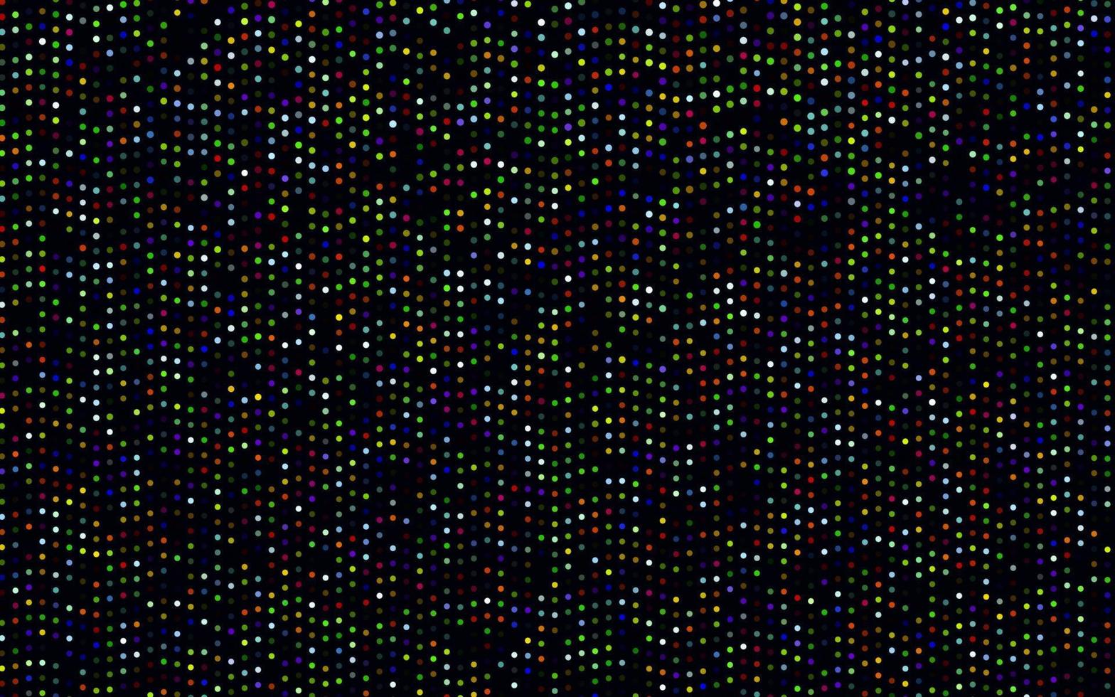 Dark Multicolor, Rainbow vector pattern with spheres.
