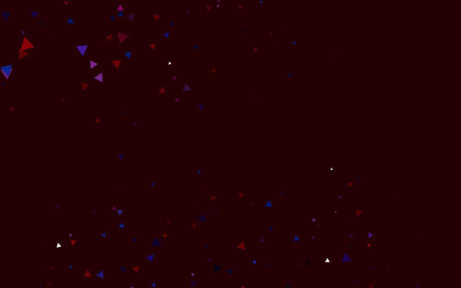 Light Blue, Red vector pattern in polygonal style.