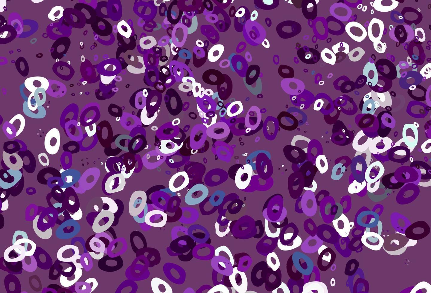 Light Purple vector texture with disks.