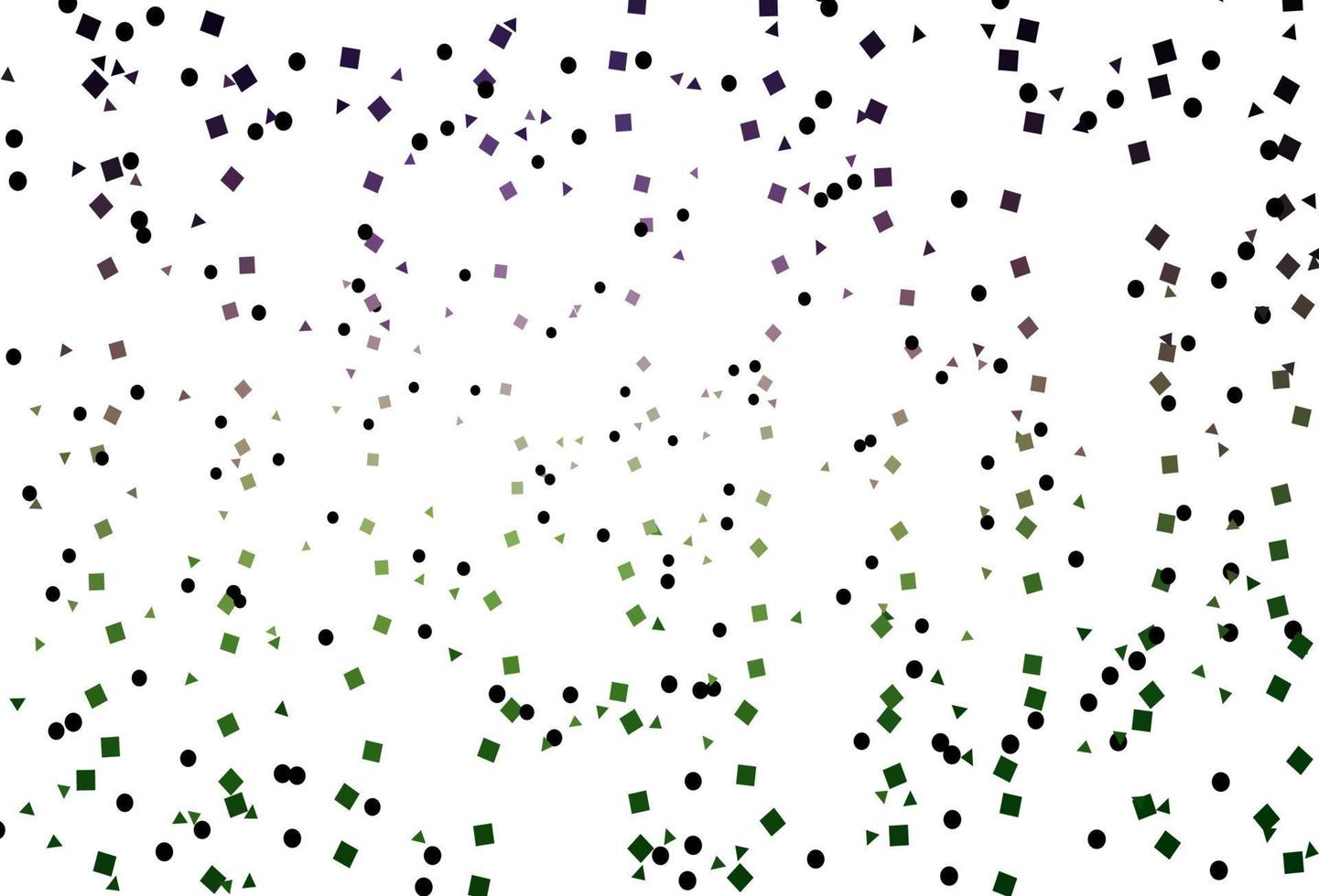Light Pink, Green vector layout with circles, lines, rectangles.