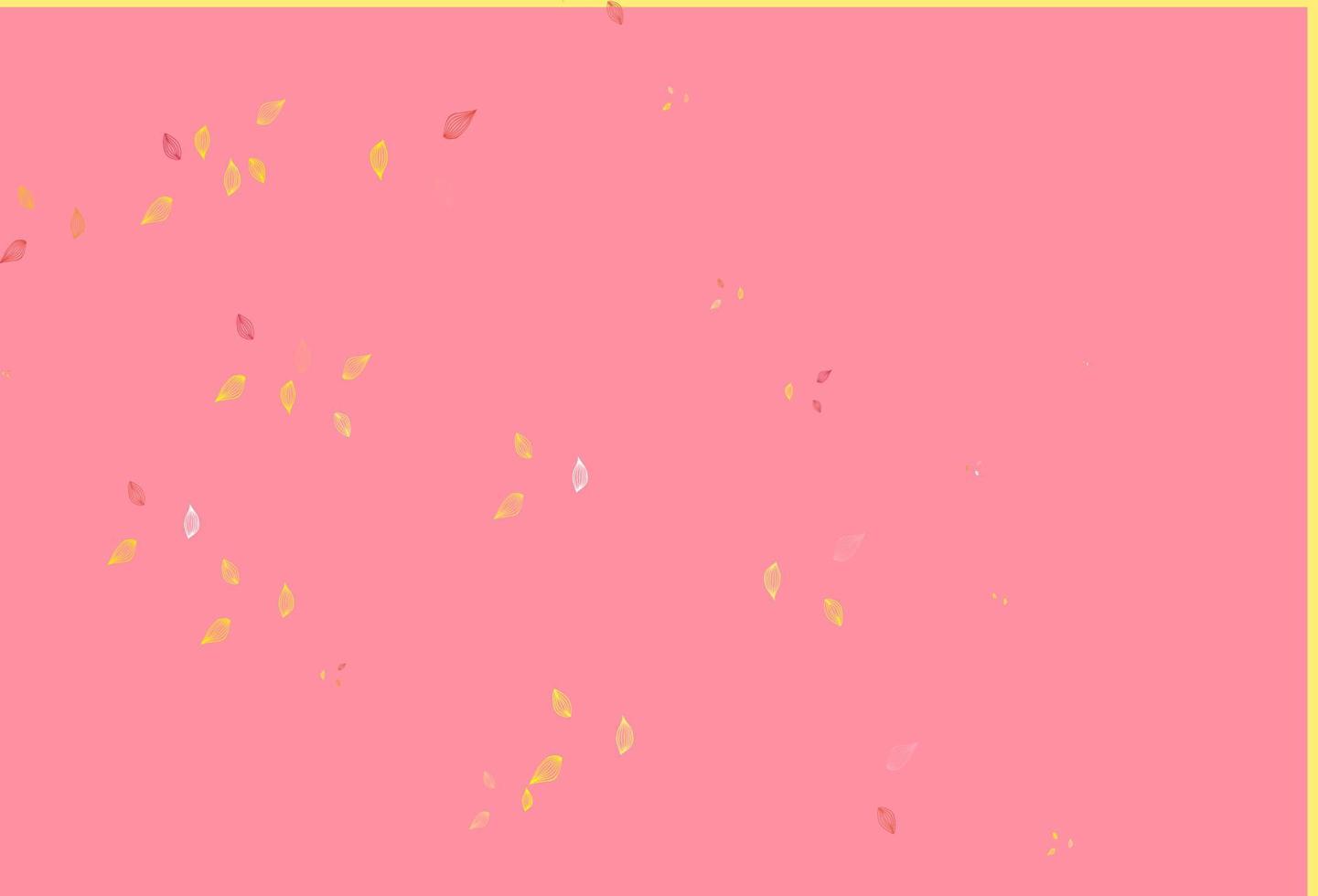 Light Pink, Yellow vector hand painted backdrop.