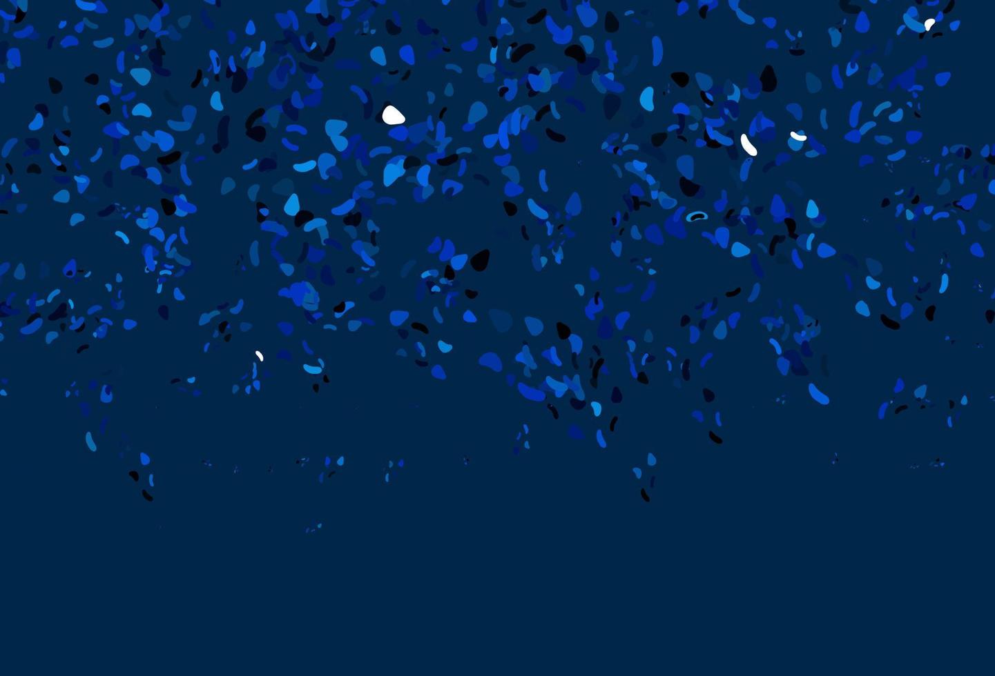 Light BLUE vector pattern with chaotic shapes.