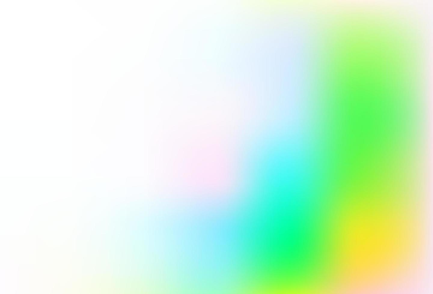 Light Multicolor, Rainbow vector glossy bokeh pattern.