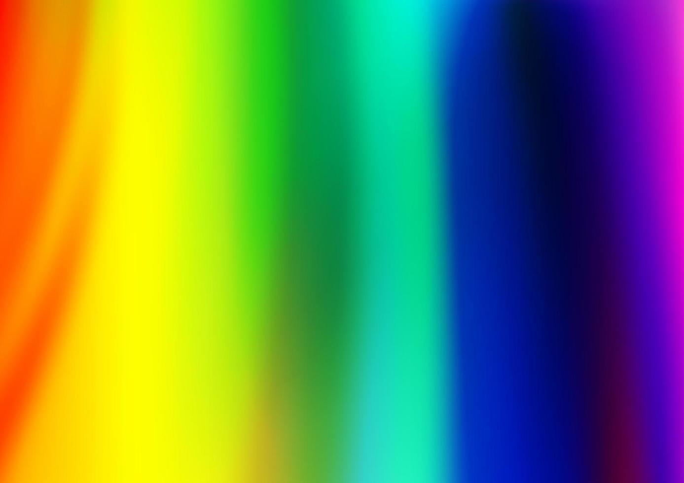Light Multicolor, Rainbow vector pattern with liquid shapes.