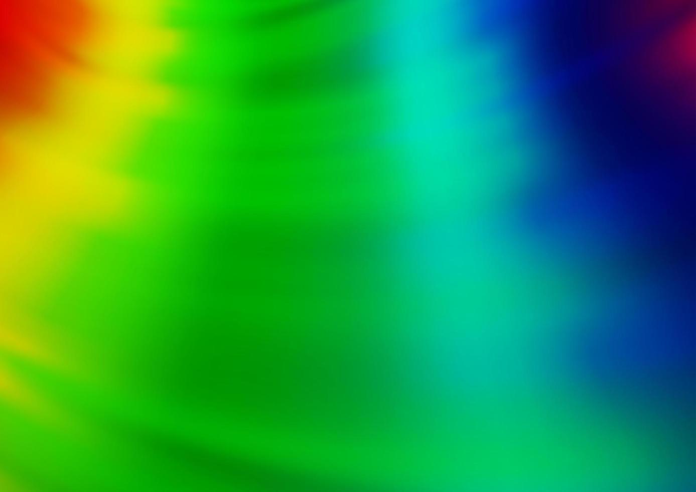 Light Multicolor, Rainbow vector blurred shine abstract background.