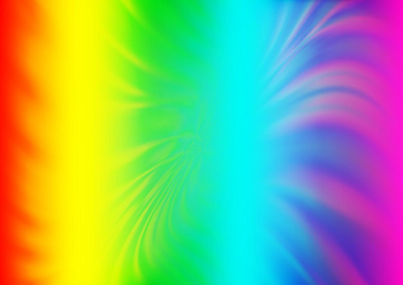 Light Multicolor, Rainbow vector blurred and colored template.