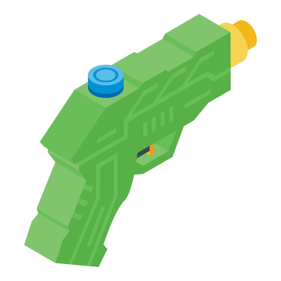 Water blaster icon, isometric style vector