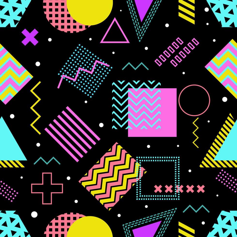 Geometric Seamless Pattern vector
