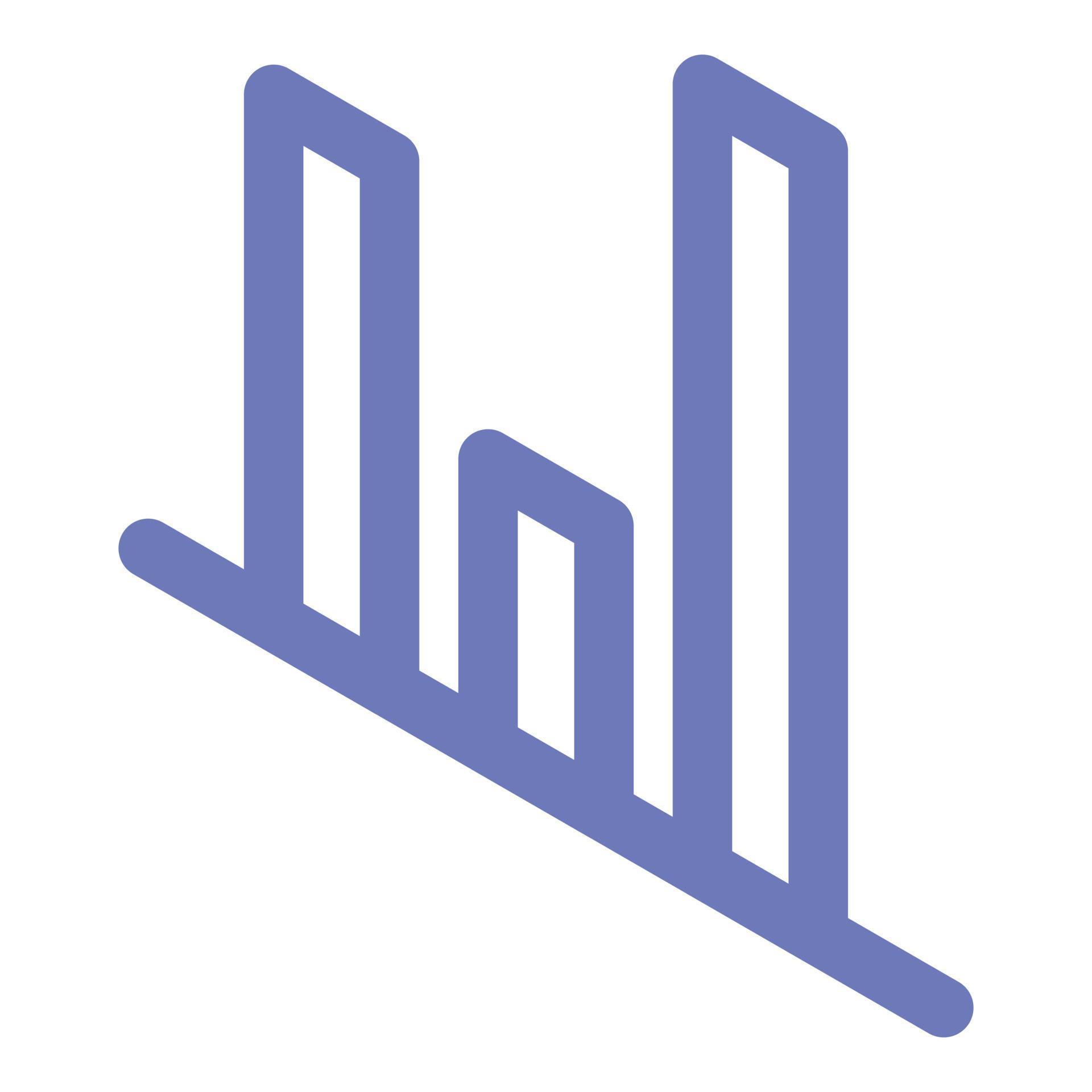 Column graph icon, isometric style 15308310 Vector Art at Vecteezy