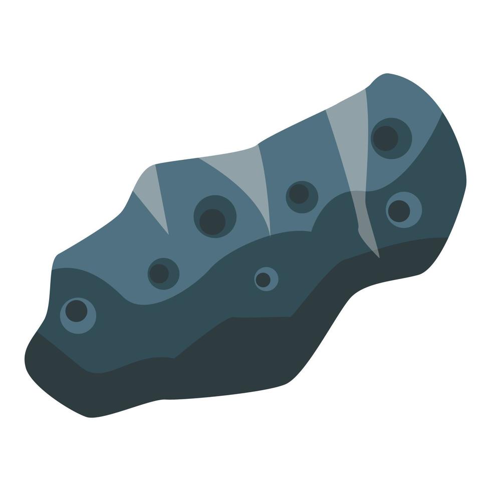 Meteorite icon, isometric style vector