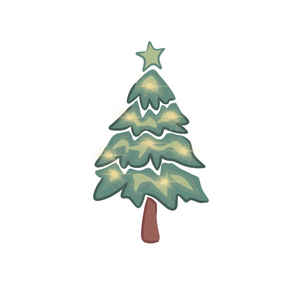 árvore de natal simples png