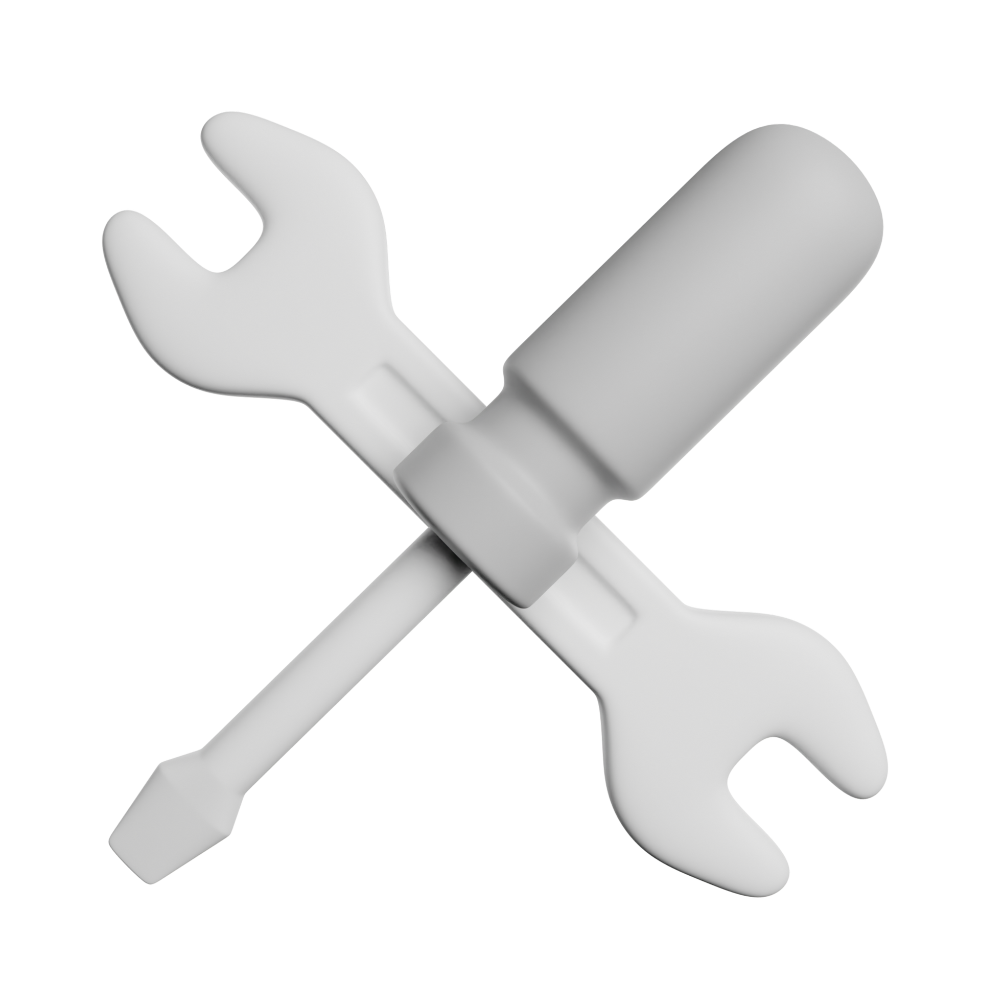 Screwdriver And Wrench 15310639 PNG