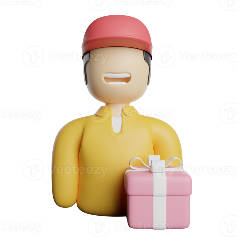 Gift Delivery Courier png