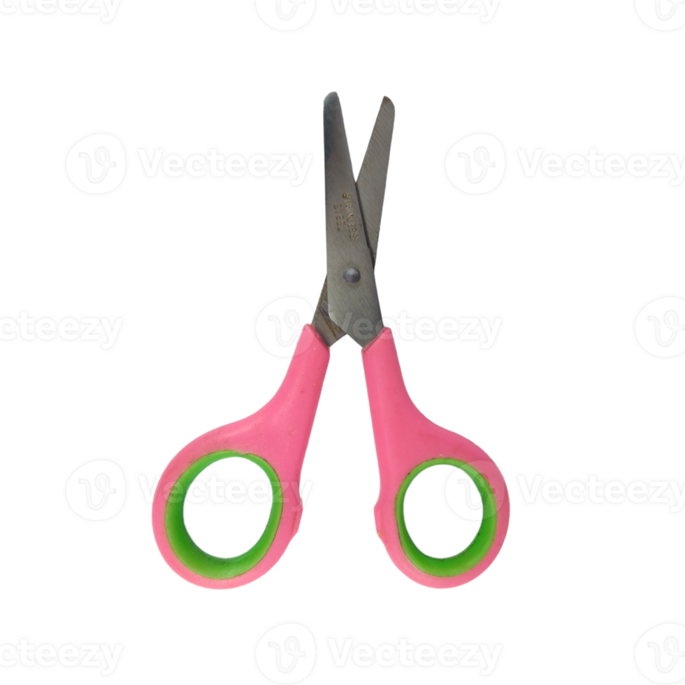 pink scissors with transparent background png