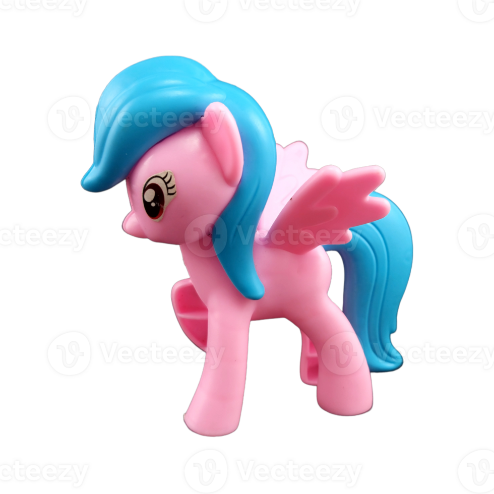 jouet poney avec fond transparent png