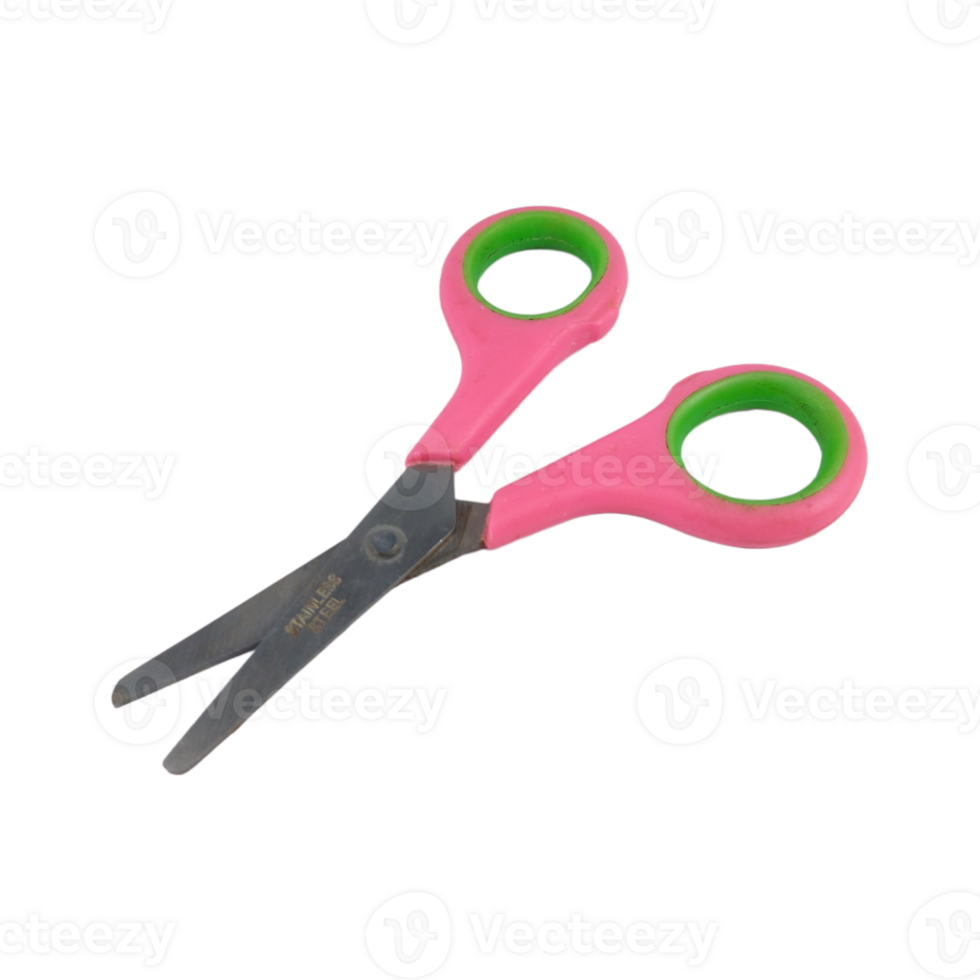 pink scissors with transparent background png