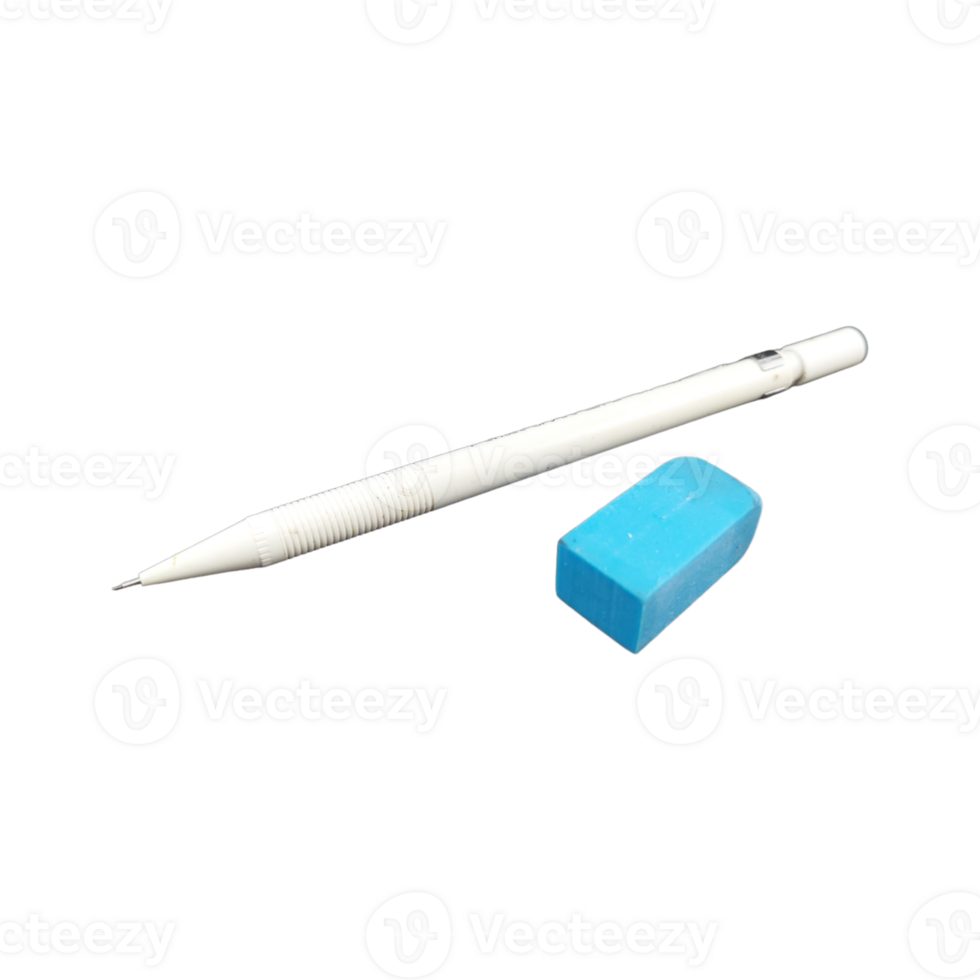 pencil and eraser with transparent background png