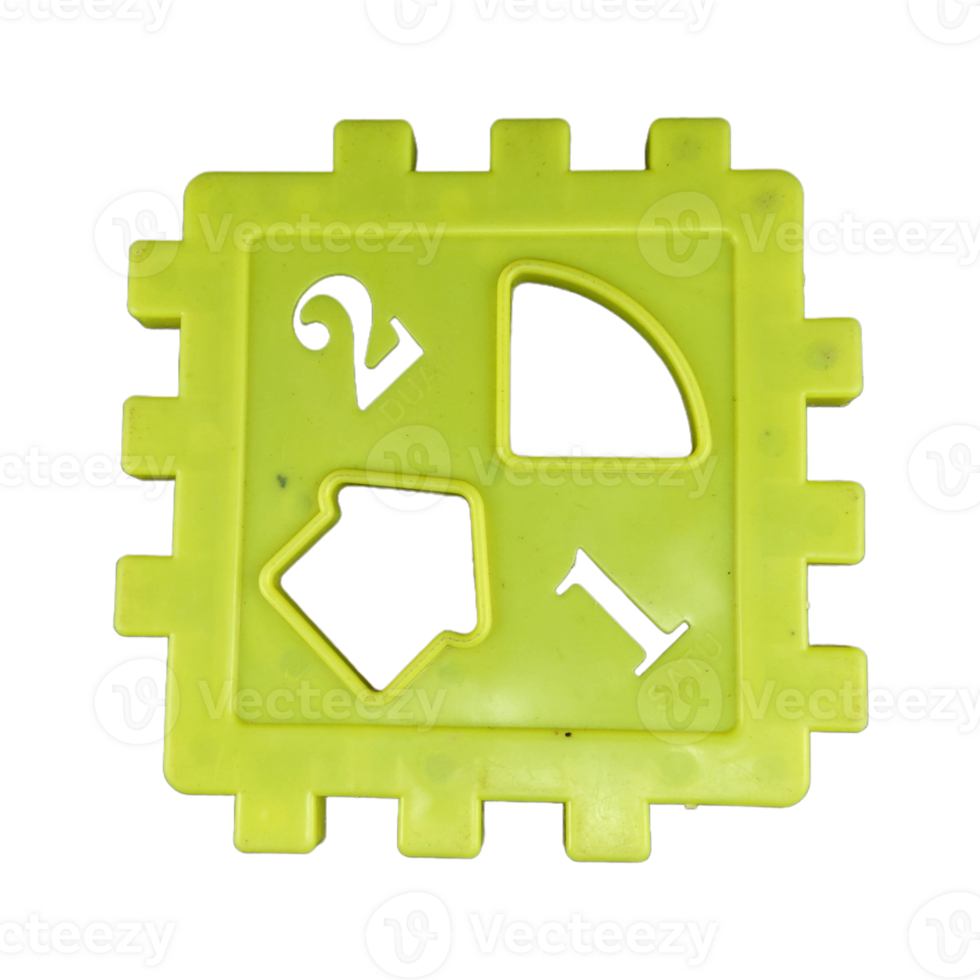 puzzle shape education with transparent background png