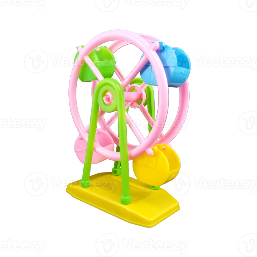 Ferris wheel toy with transparent background png