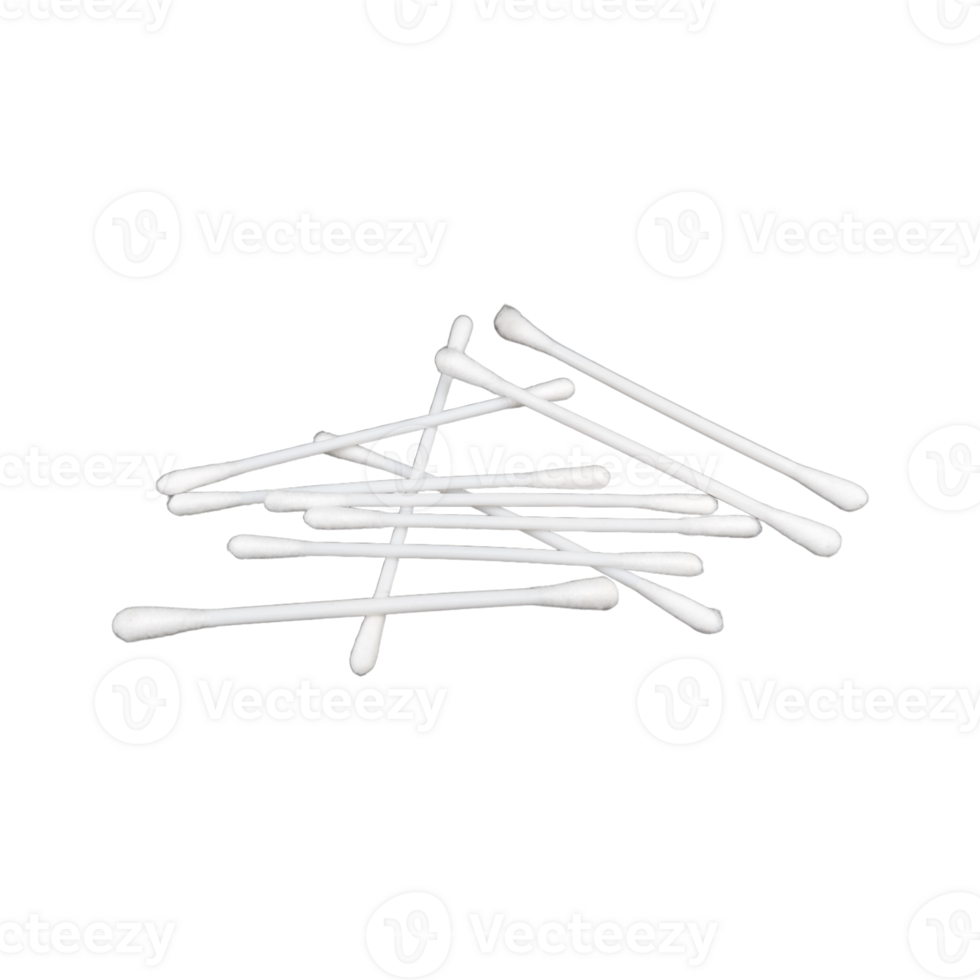 Wattestäbchen mit transparentem Hintergrund png