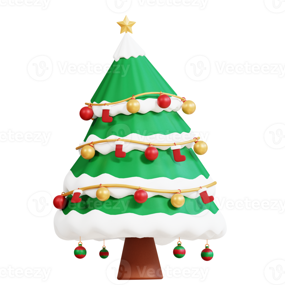 3D-Weihnachts-Icon-Pack png