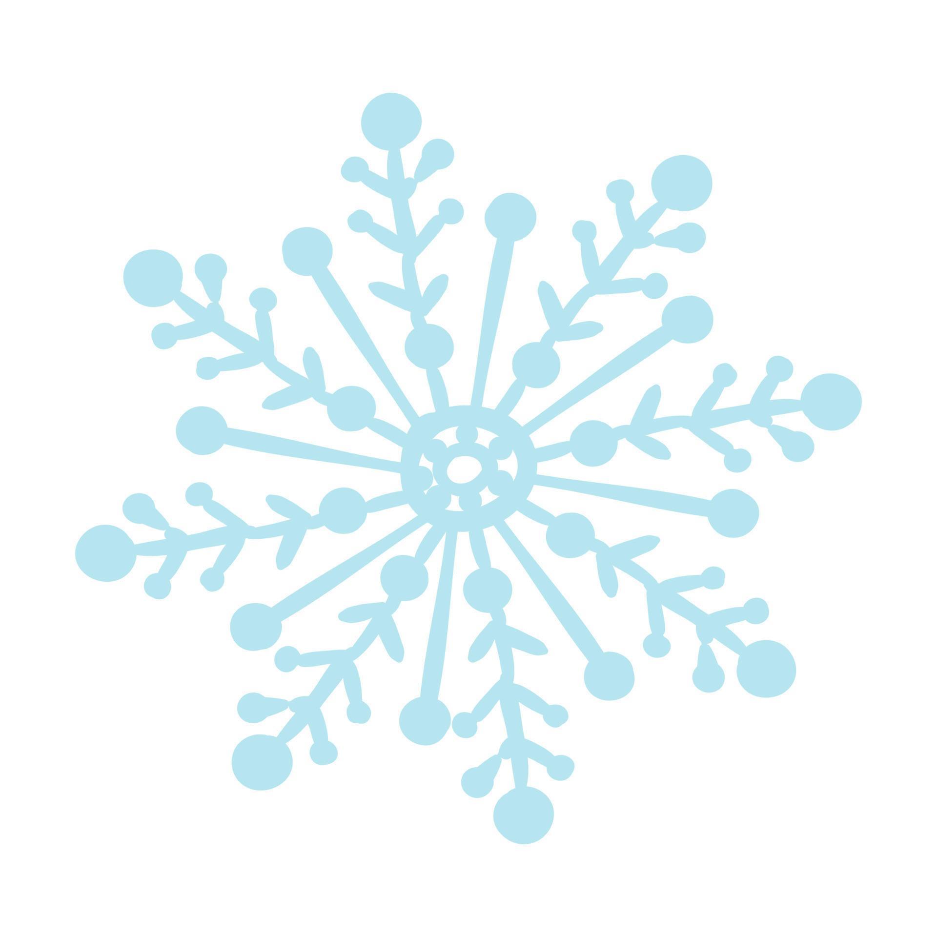 Cute Snowflake Illustration 15311569 Vector Art at Vecteezy