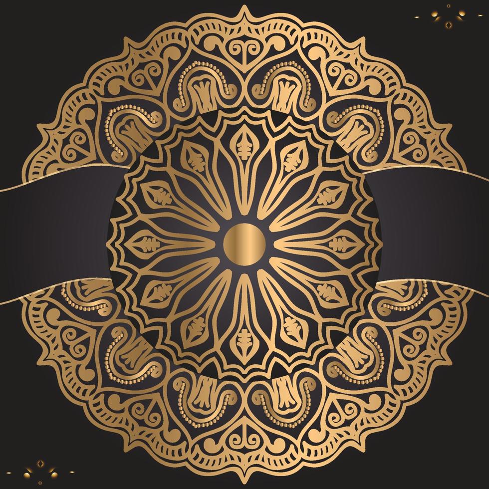 Luxury Mandala Decorative Ethnic Element vector