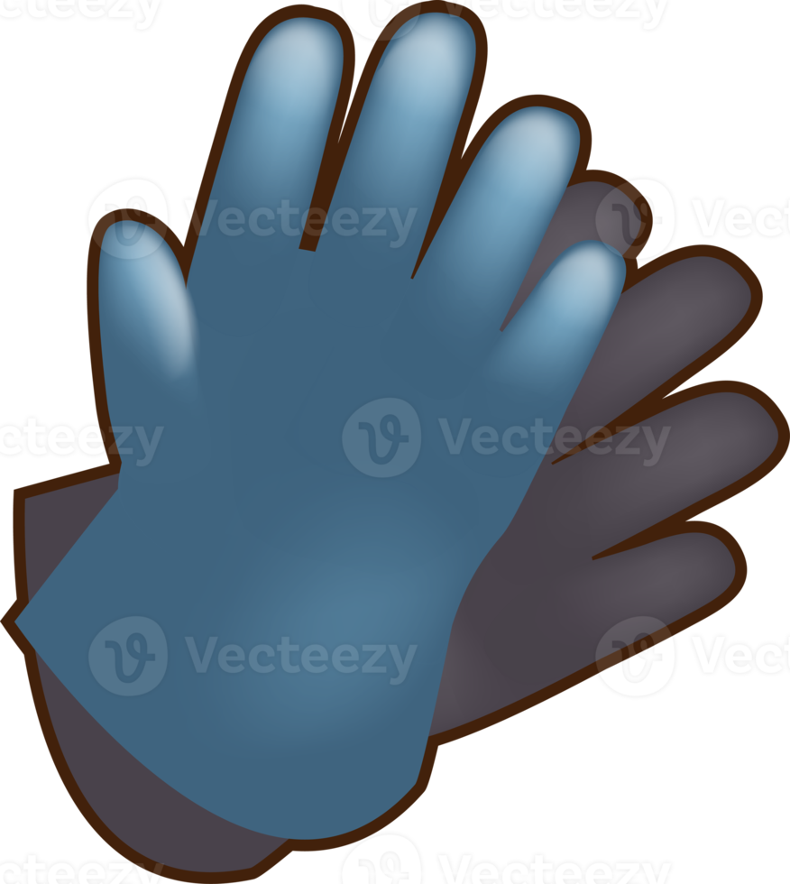 Cute gardener tools equipment 3d cartoon and game style png