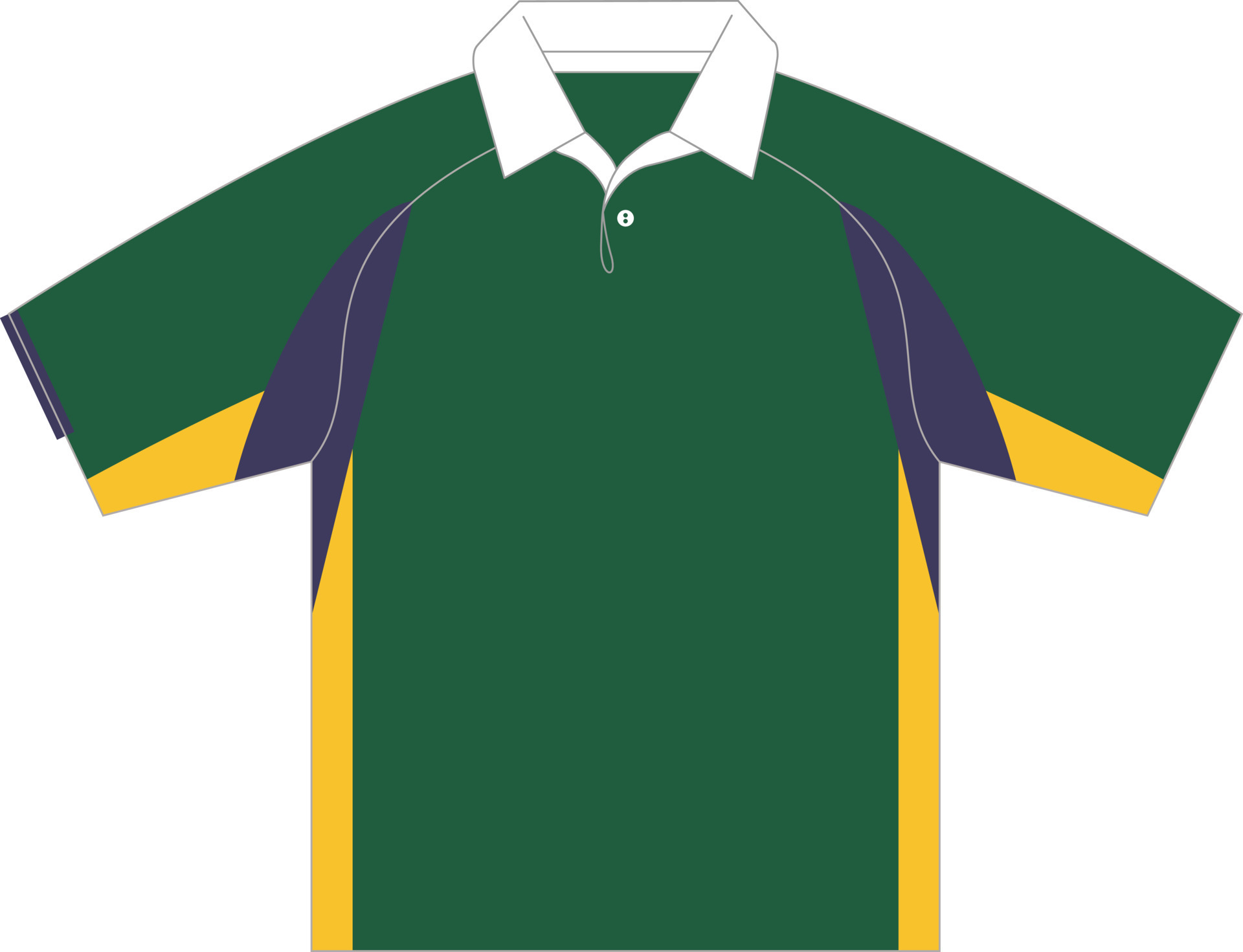 T-shirt sport design template for soccer jersey. Sport uniform in front