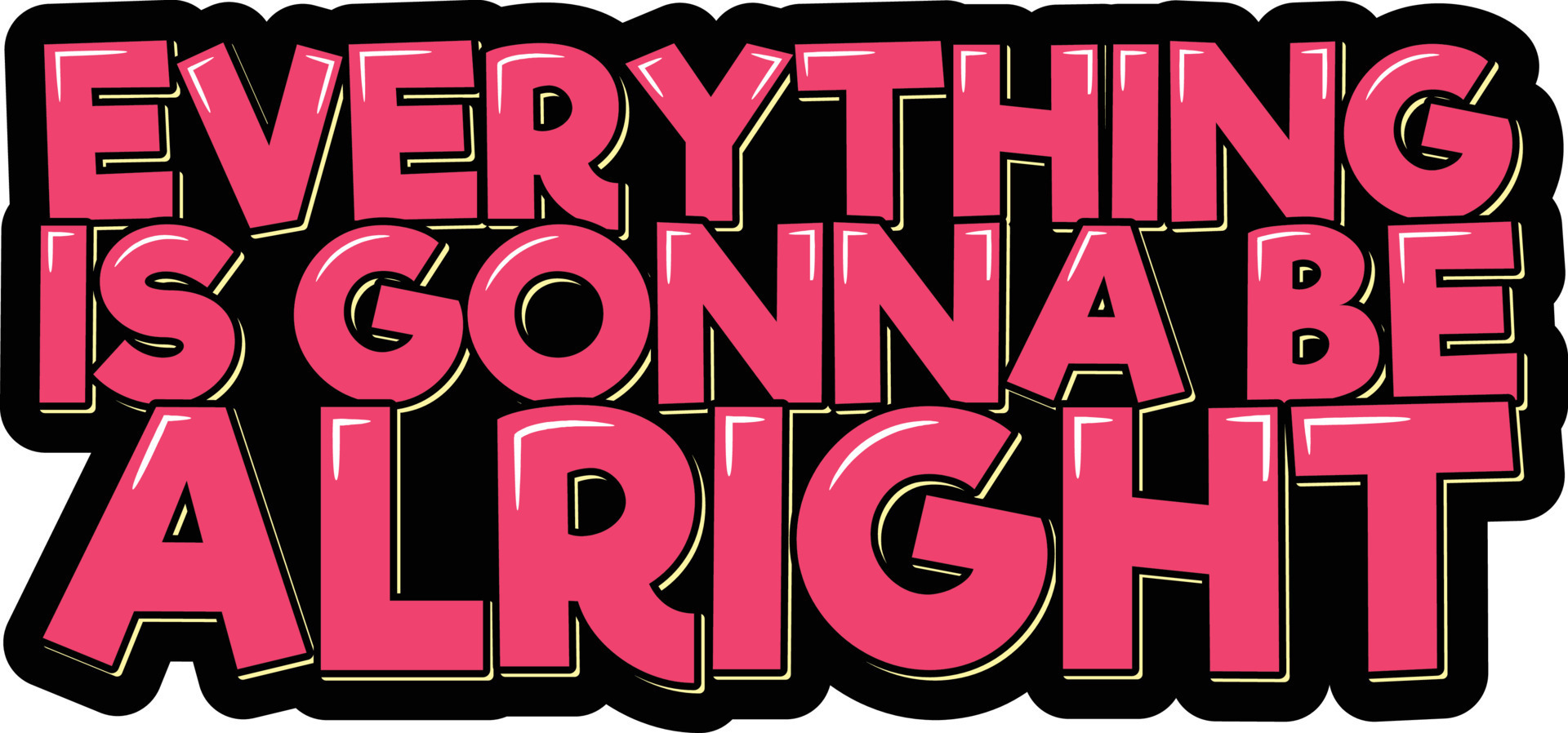 September 12 We Knew Everything Would Be Alright Everything is Gonna Be Alright 15312474 Vector Art at Vecteezy
