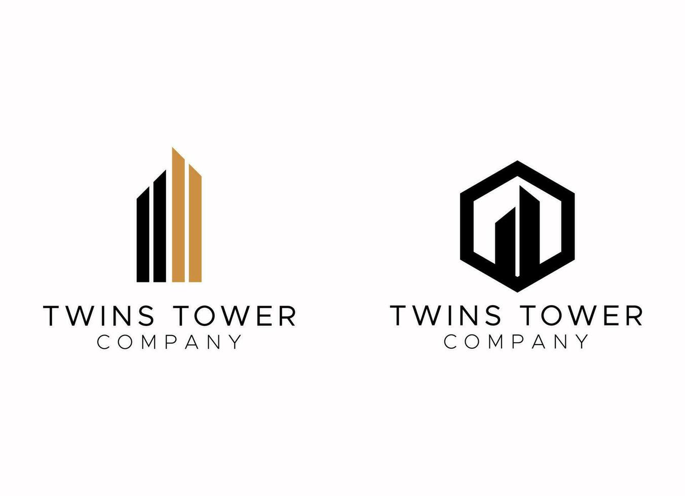 Real Estate and Construction Logo Design Template vector