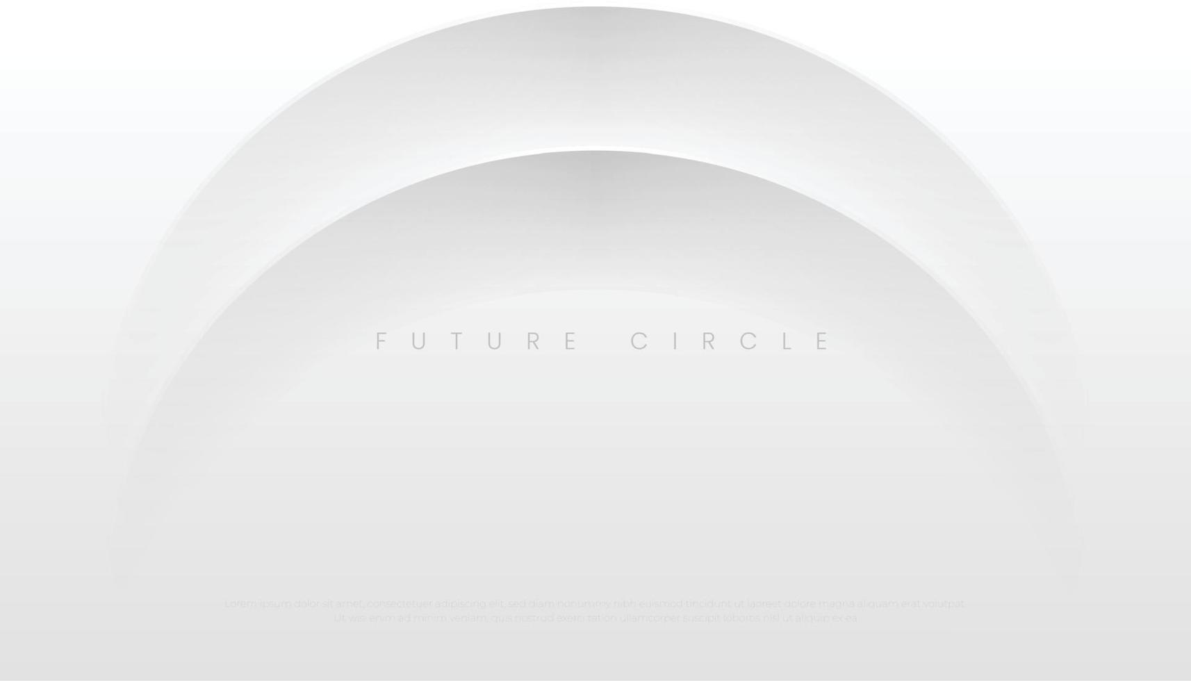 fondo moderno abstracto blanco gris con líneas plateadas claras. Ilustración de vector de diseño geométrico futurista creativo