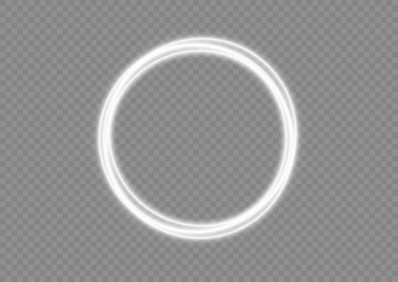 Light white Twirl. Curve light effect of white line. Abstract luxury white light vector flare semicircle and spark light effect. Luminous white circle portal. PNG Podium, platform, table.