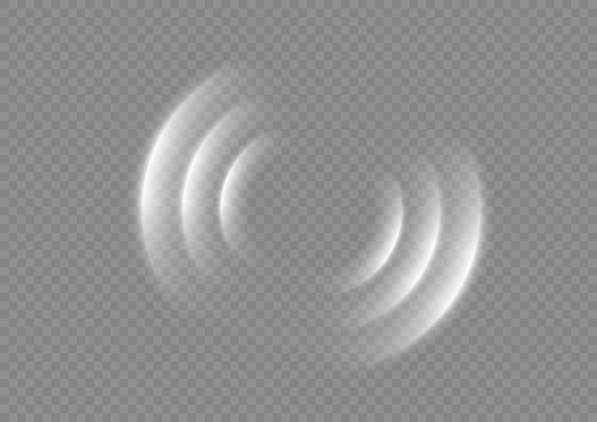 Light white Twirl. Curve light effect of white line. Abstract luxury