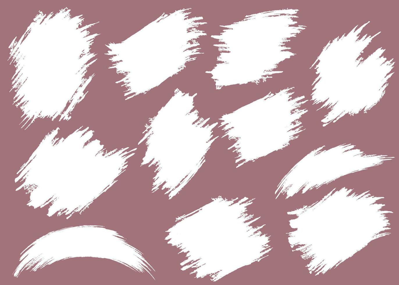 Free brushstroke big set vector