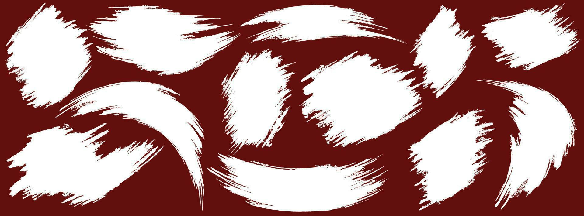 Brush vector graphic big set
