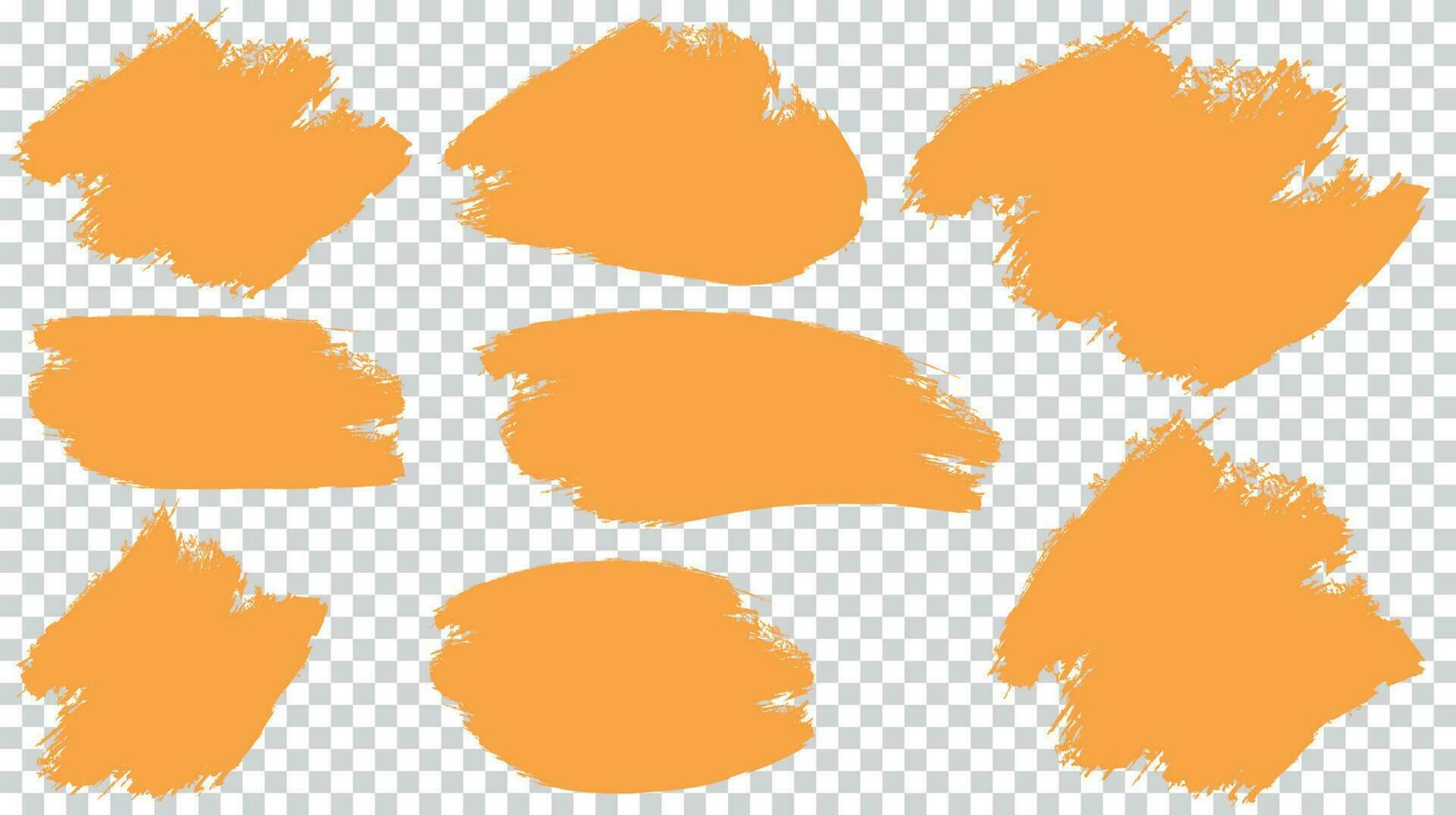 Vector big bundle texture brush strokes