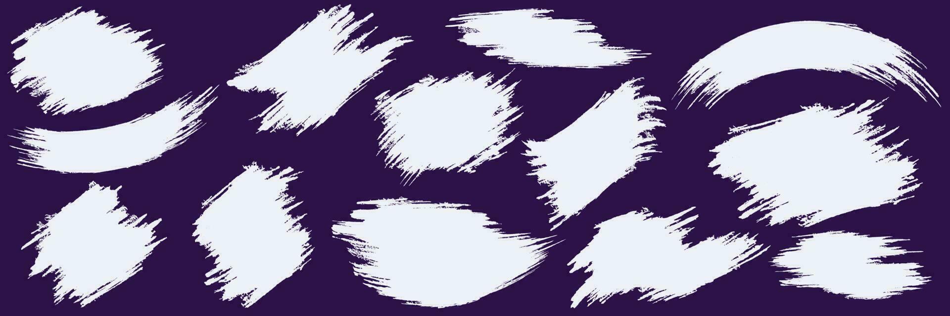 Brush vector grunge big set