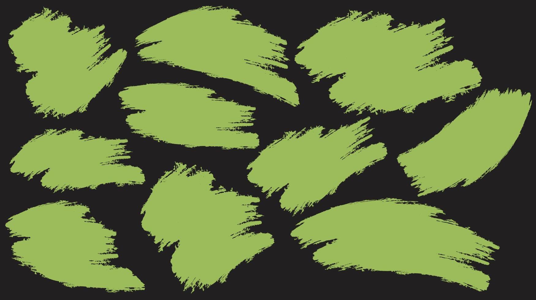 Grunge paint stripe vector brush stroke big set 15313186 Vector Art at Vecteezy